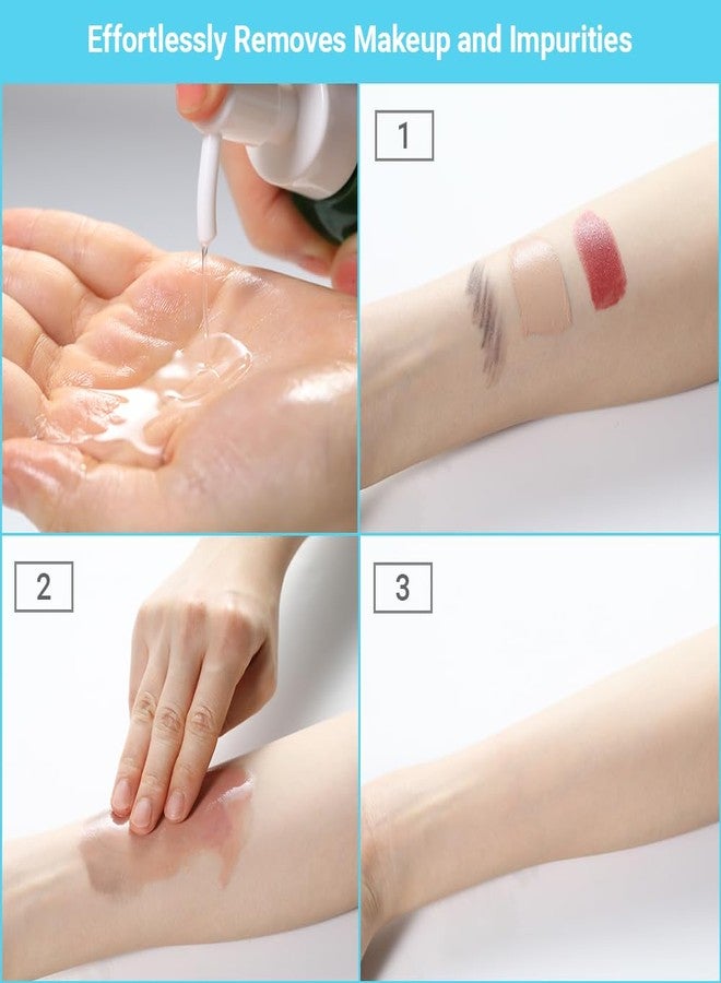 tenzero Moisture Collagen Cleansing Oil 5.07 fl oz (150ml), Hydrating, Daily Makeup Blackhead Remover for Face, Pore Control Oil Cleanser, Korean Skincare, Double Cleansing - Image 3