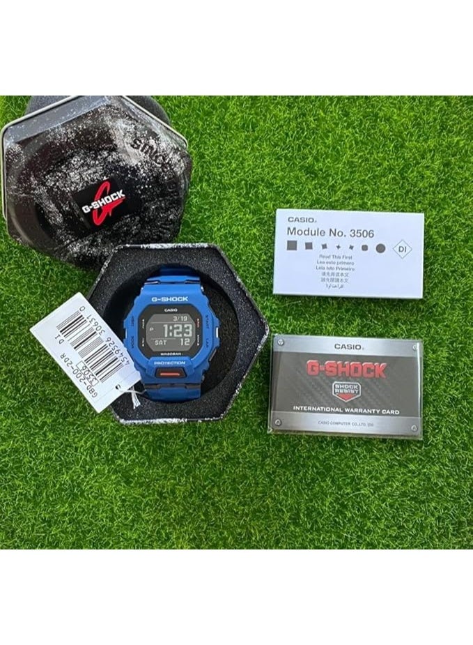 كاسيو ساعة رجال ج-شوك جي-سكواد GBD-200-2DR - Image 4