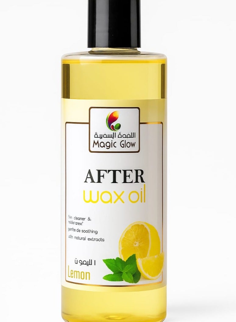 Magic Glow After Wax Oil Lemon 500ml - Image 1