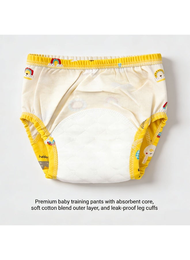 فيدوس عبوة من 3 قطع من الملابس الداخلية القطنية الخالصة للأطفال - سراويل داخلية ناعمة وجيدة التهوية للأطفال من عمر 0 ​​إلى 3 سنوات - Image 2
