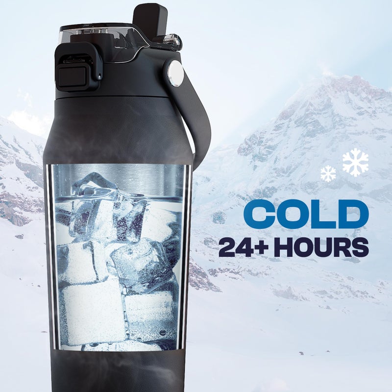 Frost Buddy 16oz Insulated Water Bottle with Straw & Chug Lid | Leak-Proof Stainless Steel | 24-Hours Cold | Sweat-Proof, Cup Holder Friendly | Ideal for Gym, Travel, Sports & Everyday Hydration - Image 5