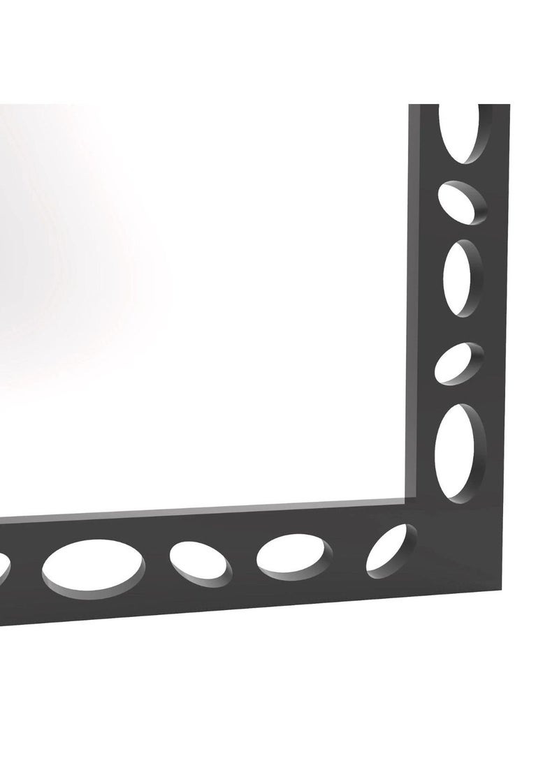 Wooden Twist Big Wooden Wall Mirror, Dressing Bathroom Vanity Mirror  - Image 2