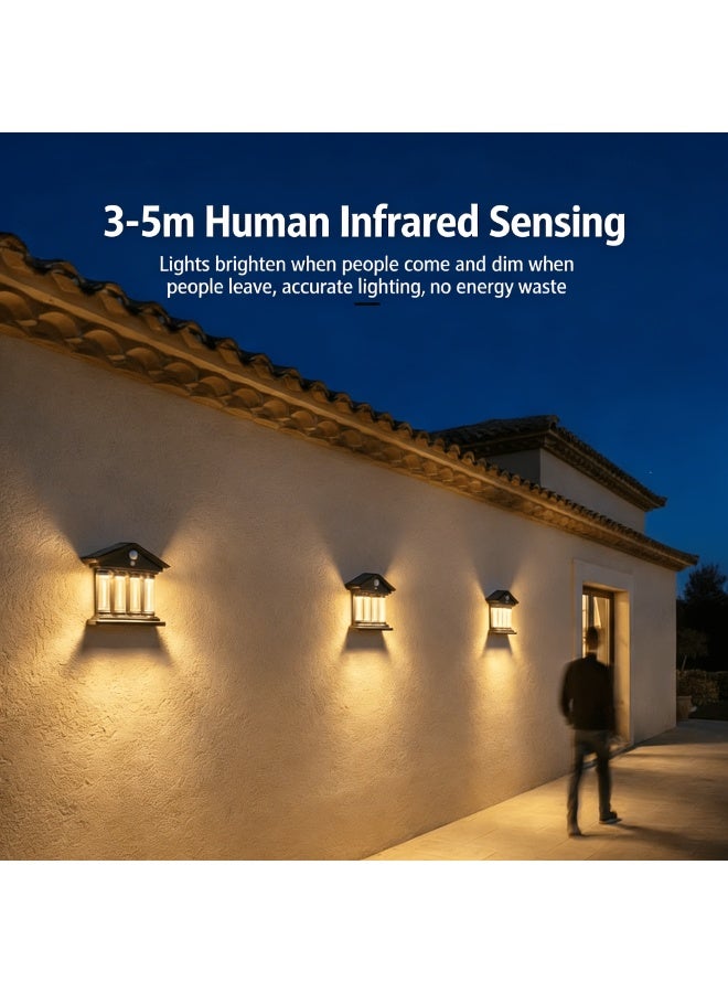 Solar-powered Roman column lamp - Image 2