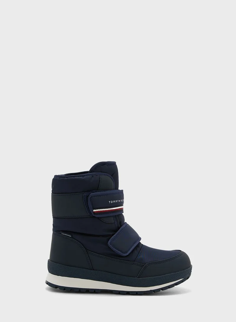 TOMMY HILFIGER Kids Velcro Snow Boots