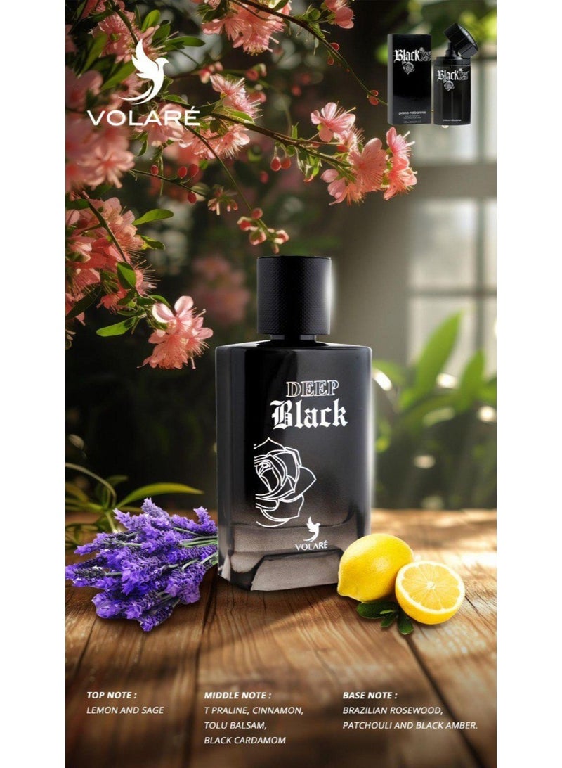 فولاري عطر ديب بلاك او دي برفيوم من فولاري للرجال - 100مل (مستوحى من بلاك اكس اس ليكسيس ) - Image 3