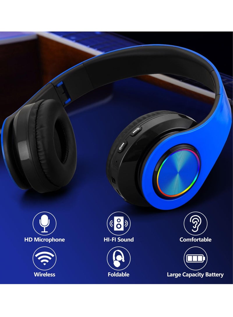 P39 Wireless Stereo Surround Bass Headphone Headset Support TF Card - Image 3