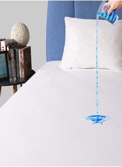 Safe and Sound Safe and Sound 2 Pack Queen Mattress Protector, Premium 100% Waterproof Mattress Cover, Noiseless Breathable Soft, Fitted Deep Pocket 8-21 Inch Bed Cover, Vinyl Free  - Image 1