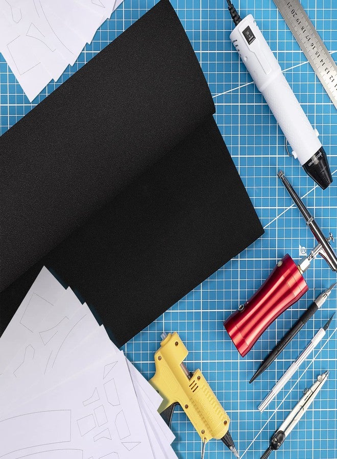 MEARCOOH Black Foam Sheets Roll, Premium Cosplay EVA Foam Sheet，8mm Thick,13.9x39,High Density 86kg/m3 for Cosplay Costume, Crafts, DIY Projects by - Image 3