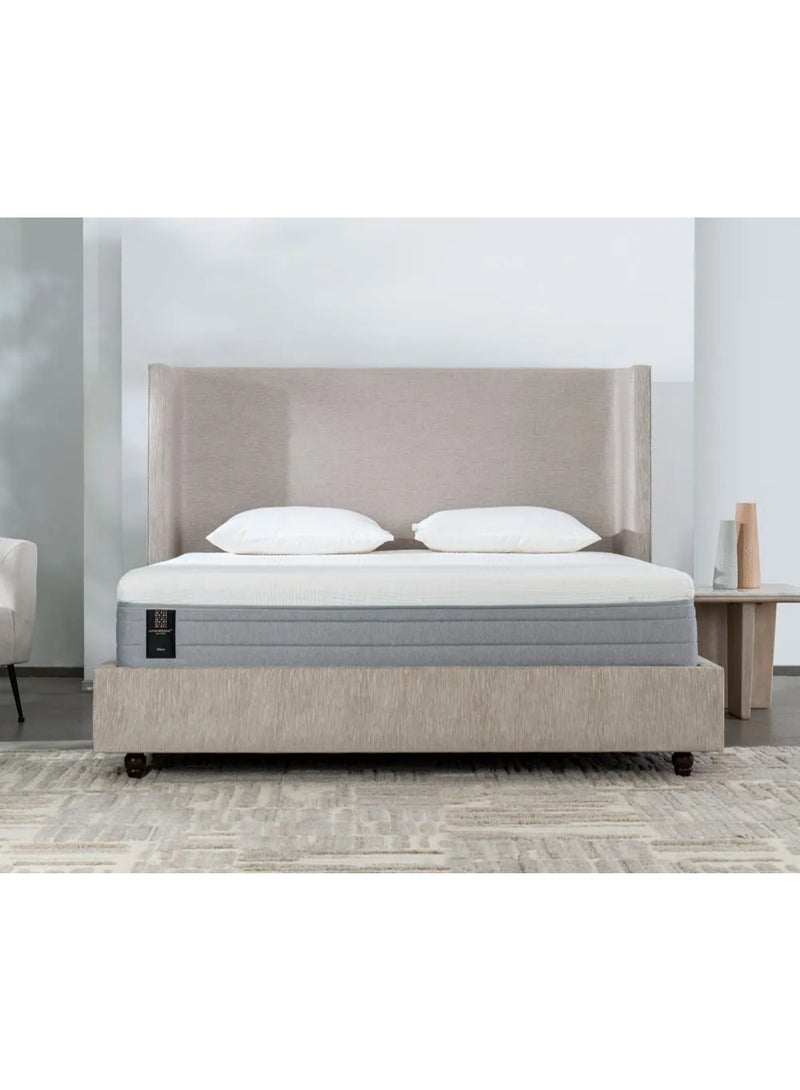 SAPSA BEDDING Glero Mattress with Encased Coil System Posture Support Natural White - Image 2