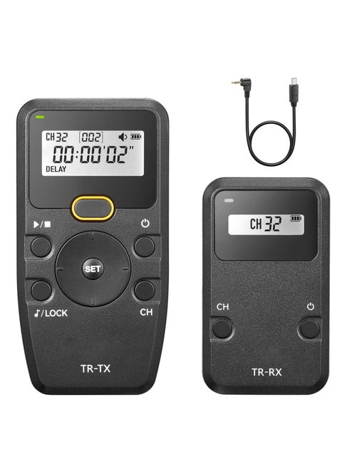TR-S2 Remote Shutter Release for Sony, Wireless Shutter Release Intervalometer Compatible for Sony a7 a7m2 a7m3 a7S a7SII a7R a7RII a9 a9II a58 a6600 a6400 a6500 a6300 a6000 a5100 RX100M7