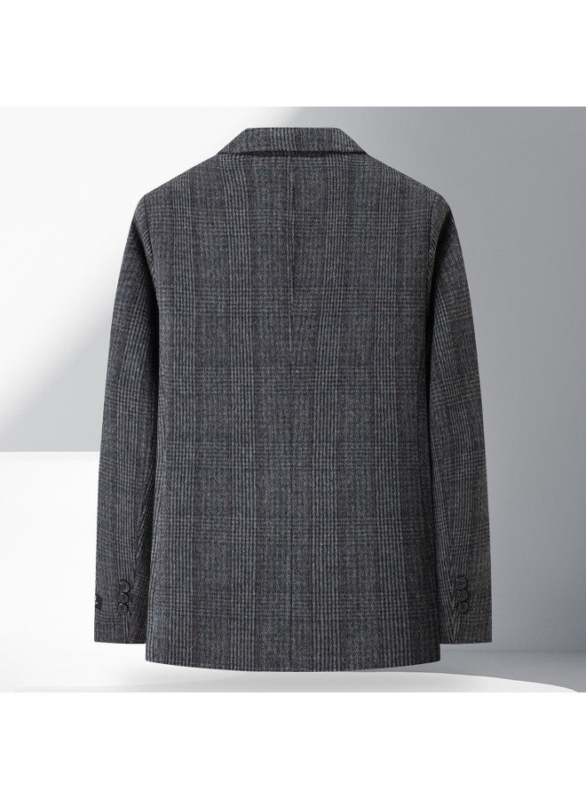 Fapai Men's Coat Autumn Winter Warm Casual Men's Suit Jacket - Image 3