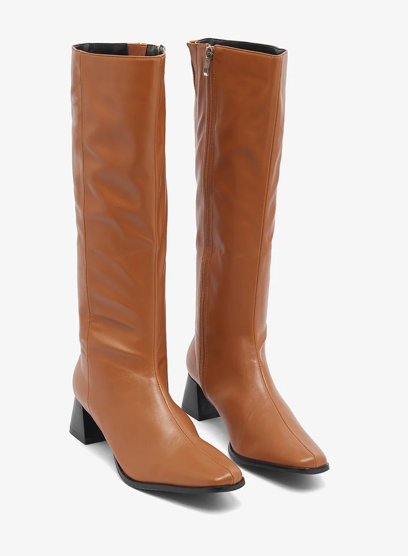 ريد أحذية الركبة الكاجوال