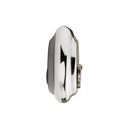 Link® Hi-Tech 70mm Round Padlocks 5Pcs-Set | Stainless Steel Body | Hardened Shackle | 3 Silver Keys with Hi-Tech Nickle | | Made in India| 3Kyes for Each Padlock - Image 4