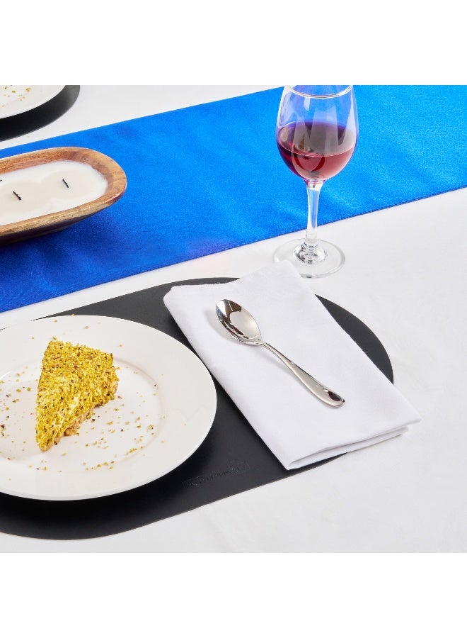 Restaurantware Sovereign 6.8 Inch Dessert Spoons, 2 Heavy-Duty Table Spoons - 18/10 Stainless Steel Tableware, Dishwashable, Sturdy Eating Spoons, Dinner Spoons, For Homes Or Restaurants - Image 4