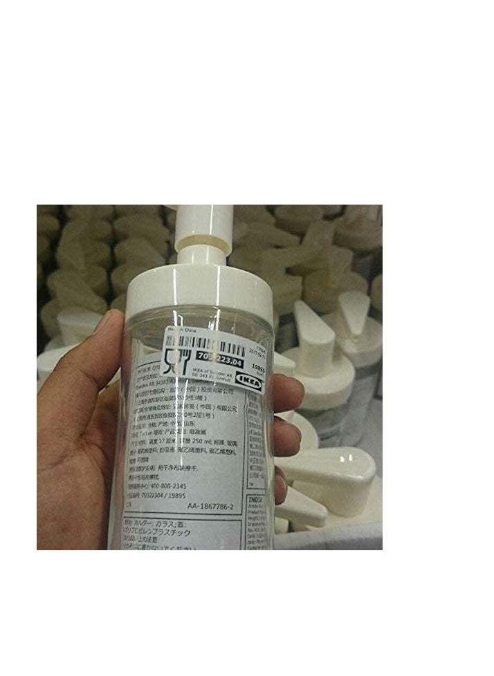 IKEA FRAKTA - Easy Compression Soap Dispenser Packing  White - Image 1