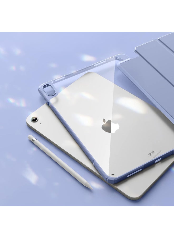 iPad 10th Generation Case, Maledan iPad Case for 2022\2025 Model 10th Generation 10th Generation Cover, Clear Transparent Back, Pencil Storage, New Full Protection, Shock Absorption, Anti-Scratch, Tri-Fold - Image 4