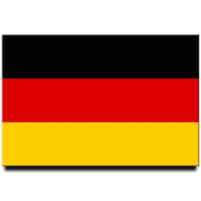 Dycica Germany Flag Fridge Magnet Berlin Travel Souvenir - Image 1