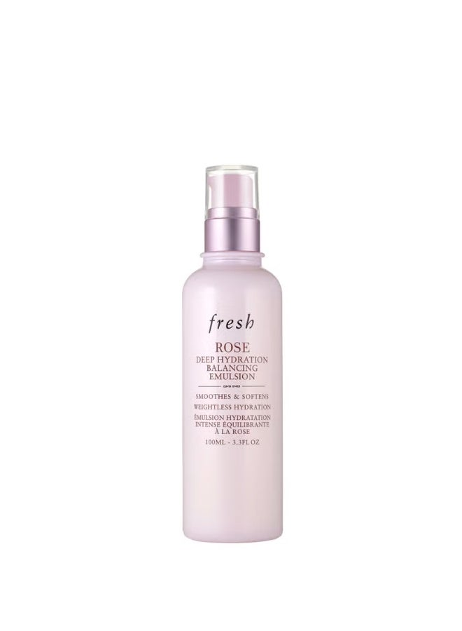Fresh Rose Deep Hydration Balancing Emulsion 100ml - Image 1