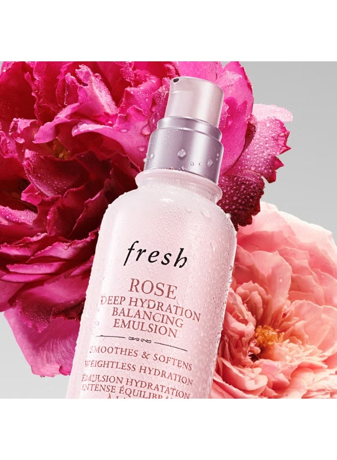 Fresh Rose Deep Hydration Balancing Emulsion 100ml - Image 3