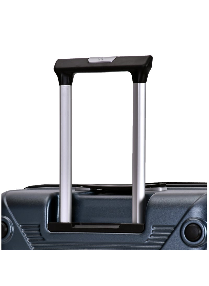 eminent - Hard Case Travel Bag Medium Luggage Trolley Polycarbonate Lightweight Suitcase 4 Quiet Double Spinner Wheels With Tsa Lock KJ97 Graphite - Image 1