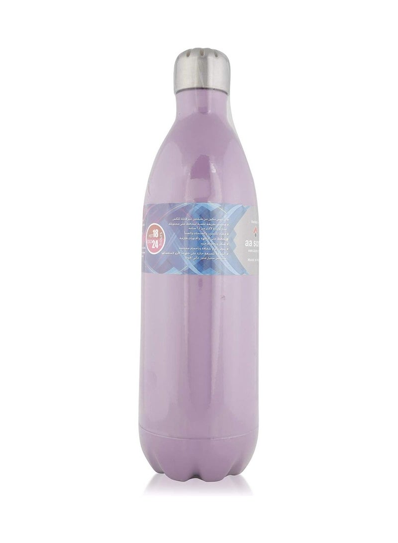 Atlasware 1 Liter Double Wall Stainless Steel Vacuum Flask Bottle - Image 2