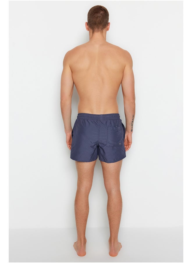 trendyol - Anthracite Men's Extra Short Basic Sea Shorts - Image 1