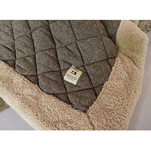 AZUMAYA KK-101BR Kotatsu Futon Comforter Square Shape W75 x D75 Inches, Polyester Fabric Material, Home and Living, Light Brown Color, This Order Comes only Futon Comforter - Image 3