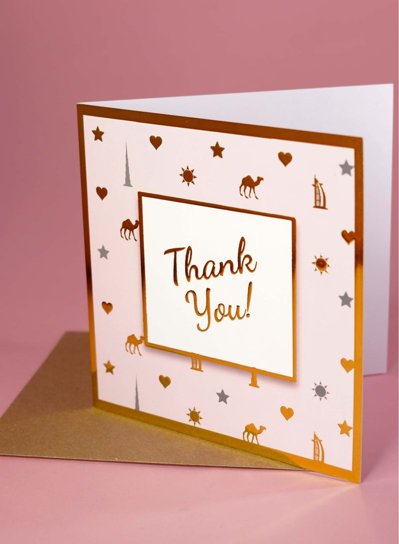 Share the Love Greeting Card | Thank You | Pink - Image 3