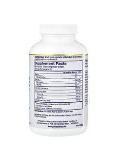 Paradise Herbs Paradise Herbs, Omega-Sure®, Premium Omega-3 Fish Oil, 120 Pesco Vegetarian Softgels  - Image 2