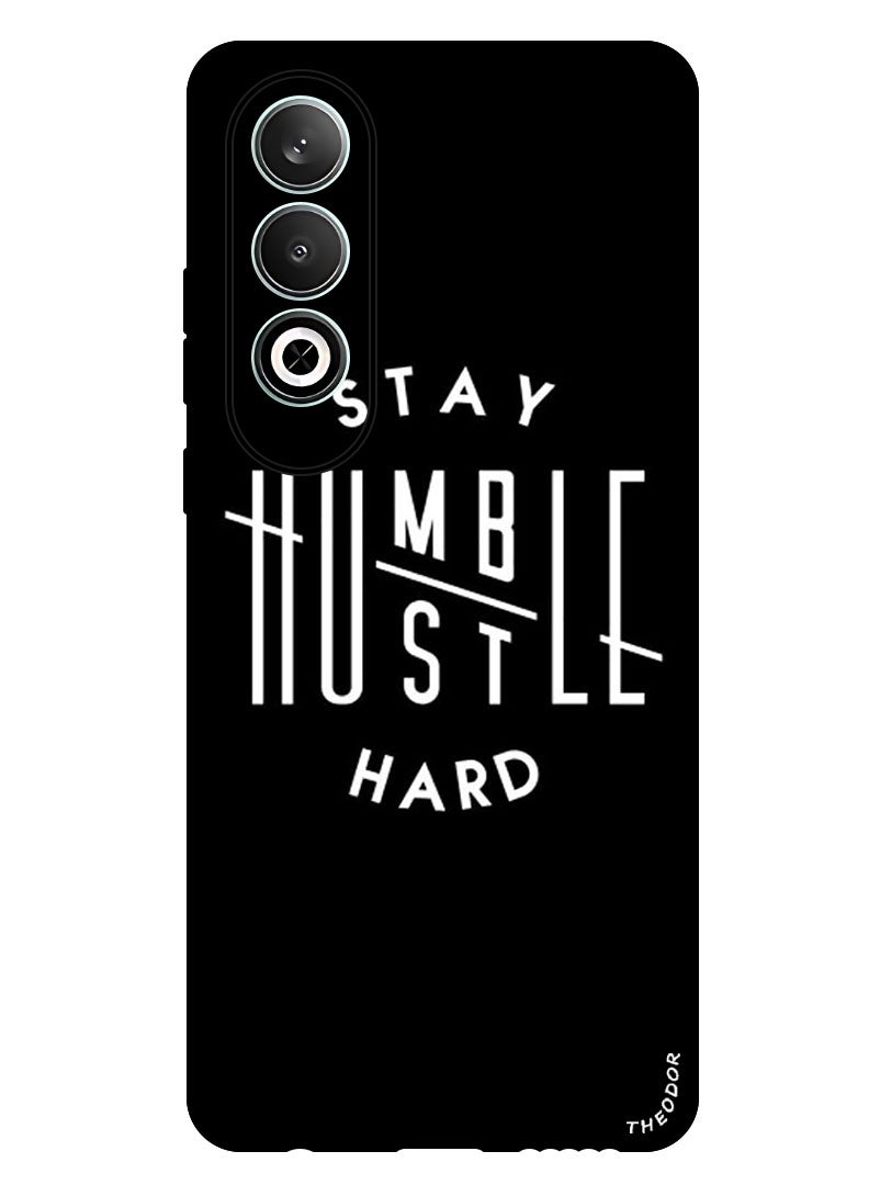 Theodor Protective Case Anti Scratch Shock Proof Bumper Cover For Oppo K12 Stay humble - Image 1