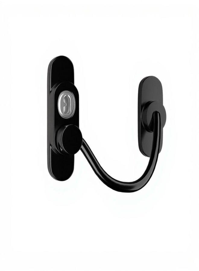 قفل أمان للأطفال بدون ثقب | قفل سلكي فولاذي متعدد الوظائف للثلاجة والأبواب المنزلقة والأدراج والنوافذ | مصنوع من الفولاذ المقاوم للصدأ عالي الجودة ومادة ABS - Image 2