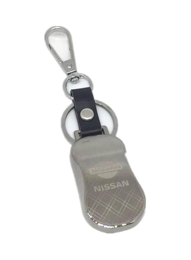 Y&D Simpleilver Car , Heavy Man And Woman, Black Background, Mirror Polishedtainlessteel Ring Key Chain 