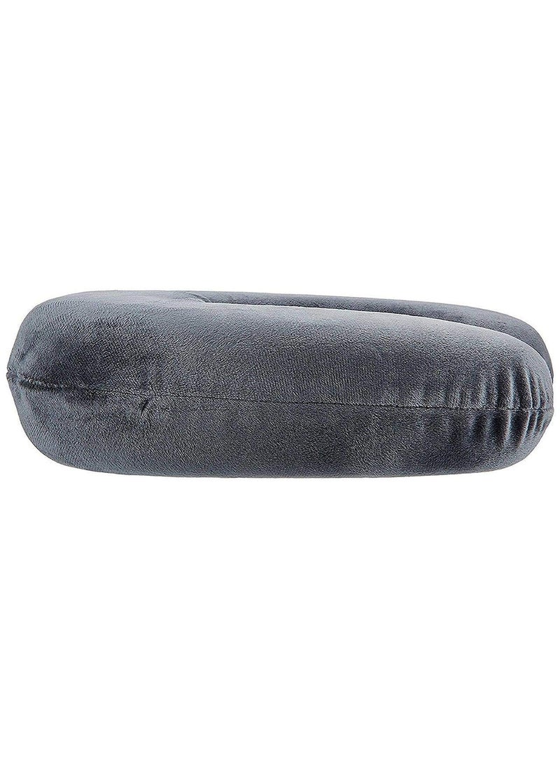 ANTIL'S ANTILS Unisex UShaped Neck Rest Pillow for Travel Micro Fibres Soft CushionGrey  - Image 2