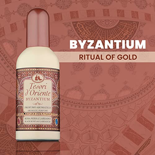 Tesori d'Oriente Perfumes for Women, Women’s Eau De Toilette Spray, Men’s Fragrances -100ml 3.38fl.oz [Italian Import]-(Byzantium) - Image 5