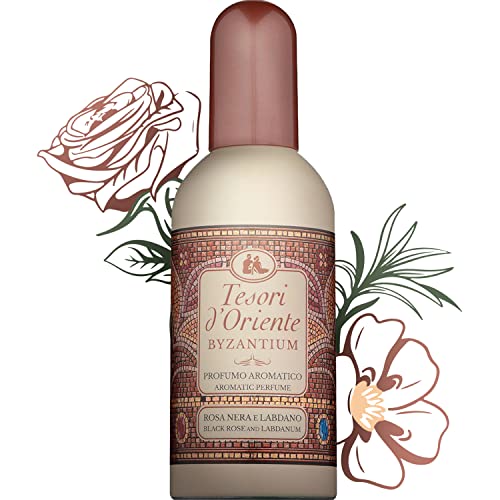 Tesori d'Oriente Perfumes for Women, Women’s Eau De Toilette Spray, Men’s Fragrances -100ml 3.38fl.oz [Italian Import]-(Byzantium) - Image 1