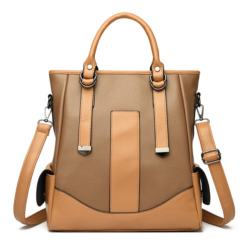 Large Capacity Bag Women'S Fashion Women'S Bag Popular Color Matching Women'S Shoulder Bag Portable Tote Bag - Image 1