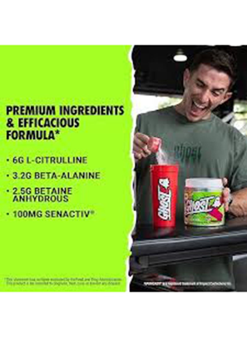 Ghost Legend Pre-Workout Powder - Warheads Sour Watermelon - 30 Servings - Advanced Formula With L-Citrulline & Beta Alanine For Endurance & Intensity - Image 2
