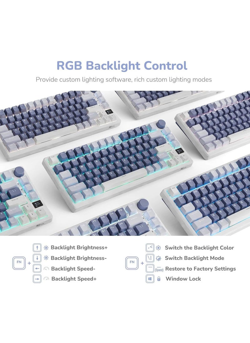 RK ROYAL KLUDGE M75 Mechanical Keyboard, Wireless/Bluetooth Fast Silver Switch - pzsku/ZAC8432D86DBF2F5F55F4Z/45/_/1709537082/8b2246e7-8c49-4f40-9f38-7c520f87fd51