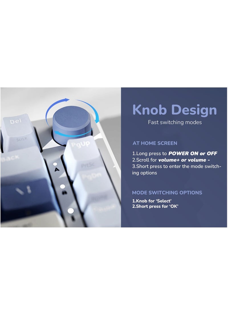 RK ROYAL KLUDGE M75 Mechanical Keyboard, Wireless/Bluetooth Fast Silver Switch - pzsku/ZAC8432D86DBF2F5F55F4Z/45/_/1709537133/4bc9eeeb-4a90-42c4-8c90-05869908624a