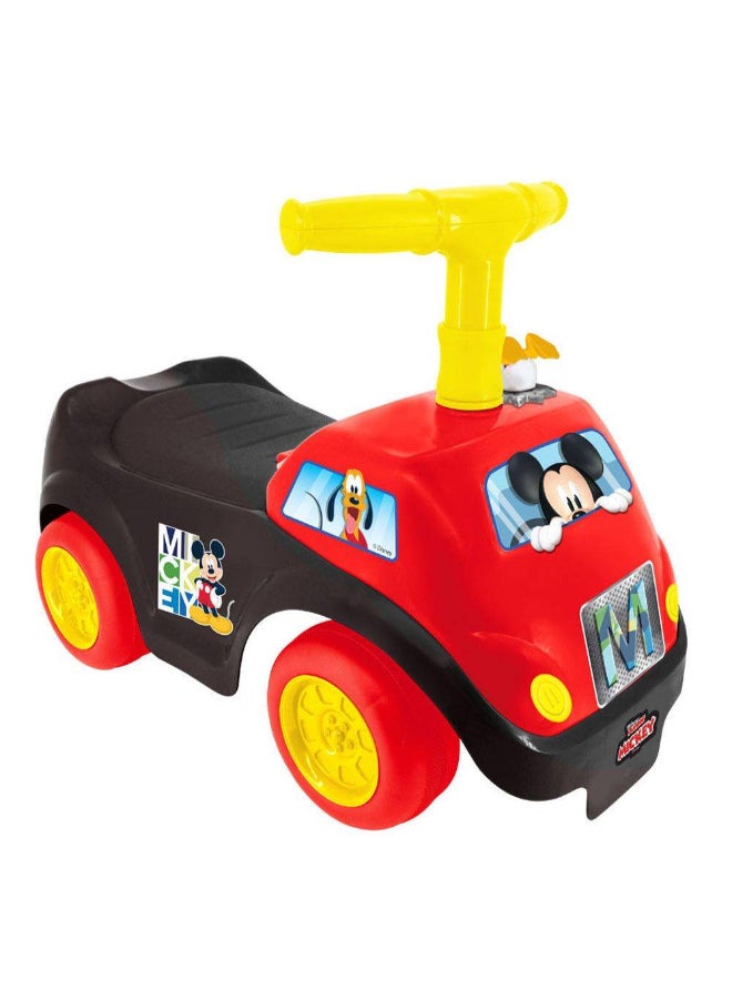 Kiddieland Disney Mickey Mouse & Friends Lights "N" Sounds Mickey Ride-On Toy (51 x 25.4 x 35 cm) - Image 2