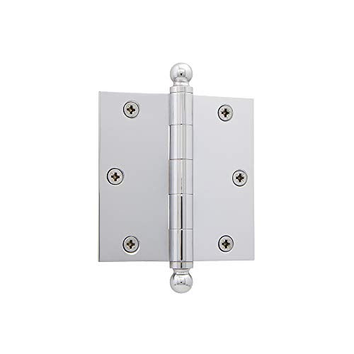 Nostalgic Warehouse Ball-Tip Residential Door Hinge with Square Corners - Image 1