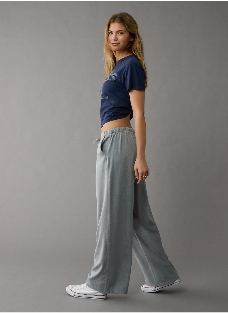 American Eagle AE Low-Rise Pull-On Poppy Trouser  - Image 3