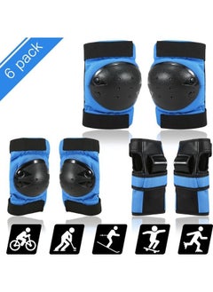 Generic 6-Piece Knee Elbow Pads with Wrist Guards  - Image 1