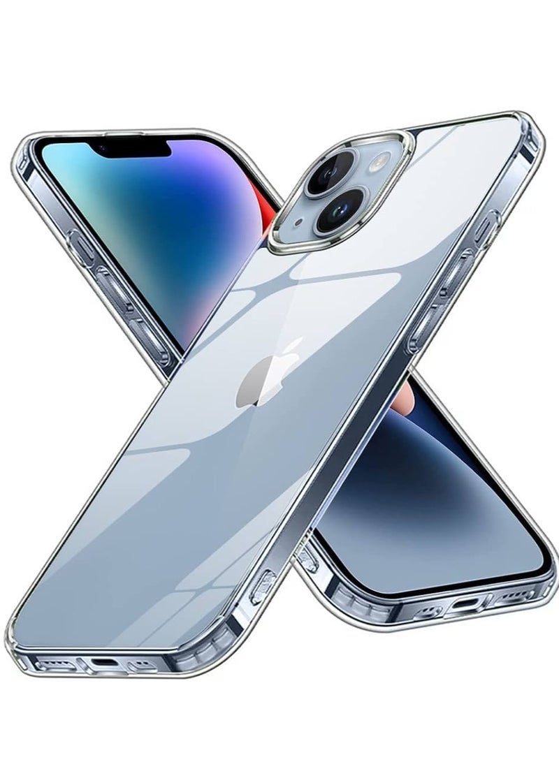 Devia iPhone 13 Clear Anti-Yellowing Ultra Thin Protective Case Made of high quality materials that are scratch and shock resistant with easy access to all ports - Image 2