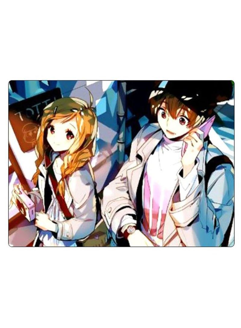 RKN Printed Anti-Slip Gaming Mouse Pad Multicolour