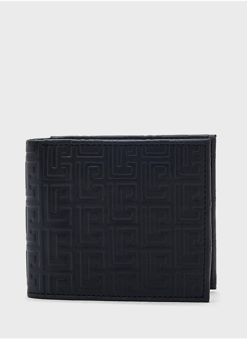 Robert Wood - Textuted Bi-Fold Wallet - Image 1