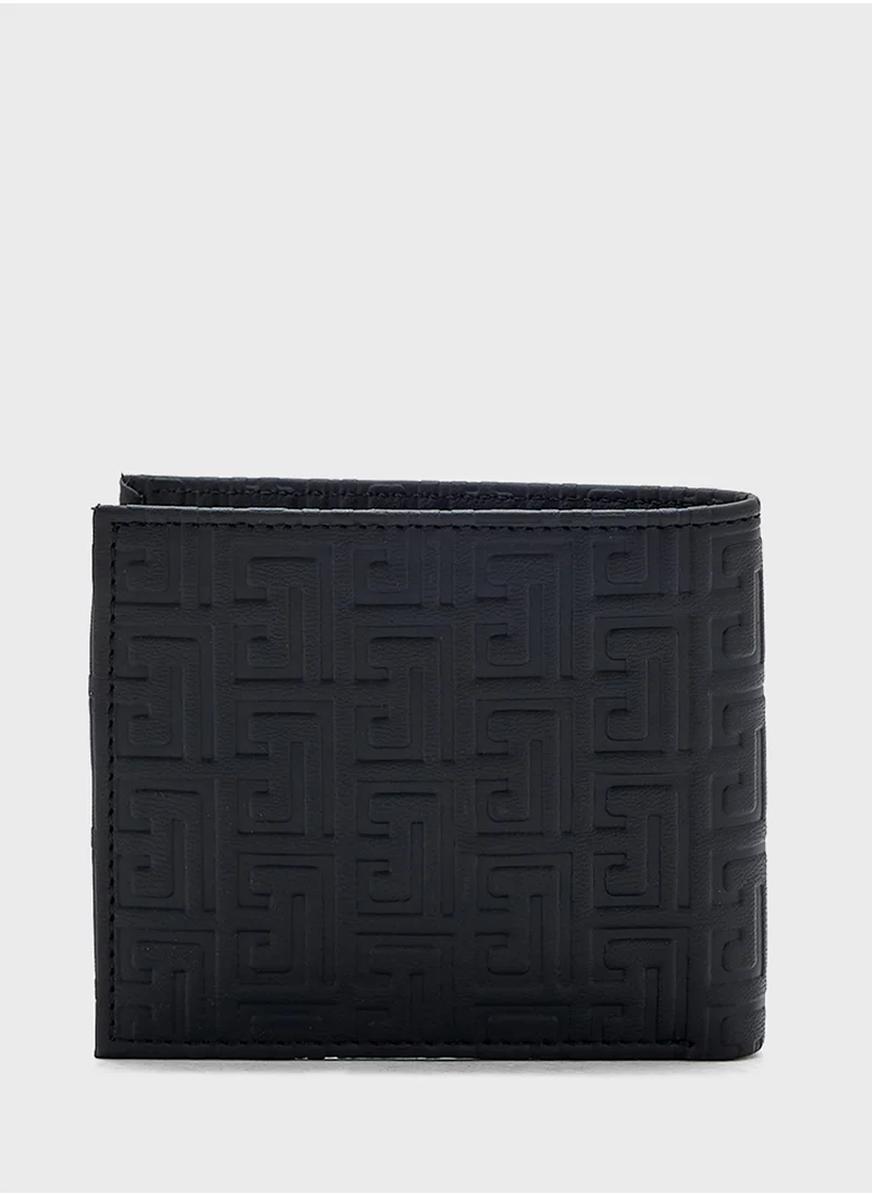 Robert Wood Textuted Bi-Fold Wallet