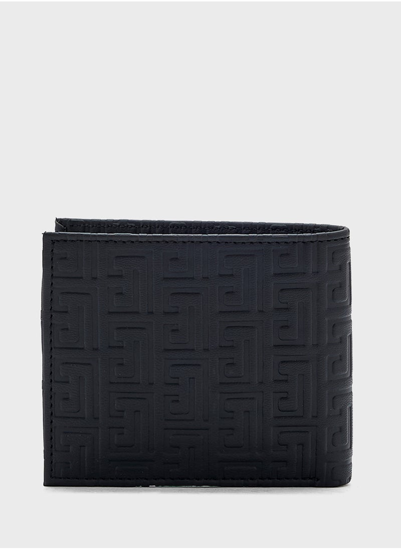 Robert Wood - Textuted Bi-Fold Wallet - Image 1