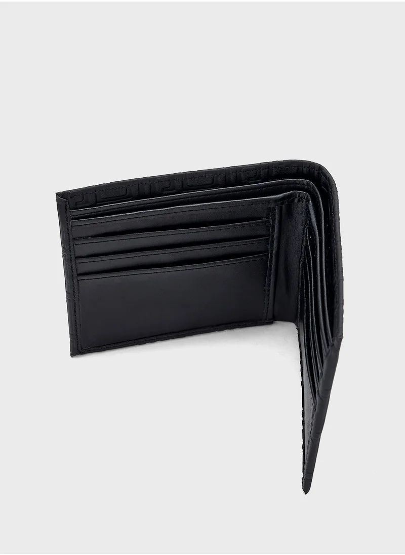 Robert Wood Textuted Bi-Fold Wallet