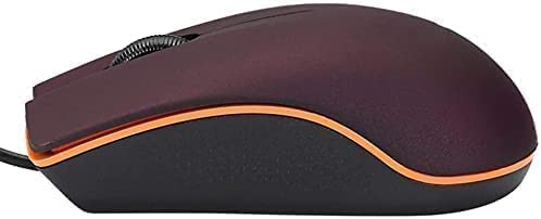 Guiheng Ergonomic Wired Mouse - USB Computer Mouse for Right or Left Hand, Durable Clicks for PC, Laptop, Desktop, Chromebook, Notebook, Mac (Black) - Image 3